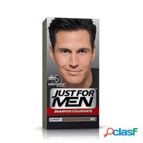 Just for men shampoo colorante nero