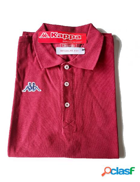 Kappa - polo uomo kappa 302fwp0 woop 104 red dk scarlet