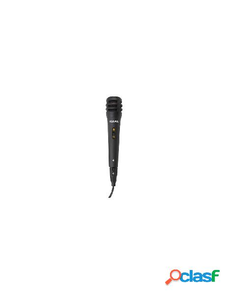 Karma - microfono a filo karma dm 520 dynamic nero