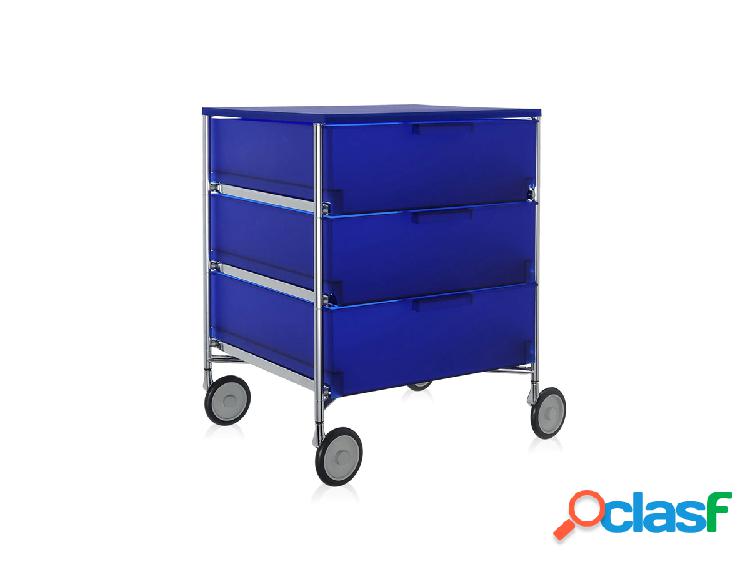 Kartell Mobil 3 cassetti su ruote