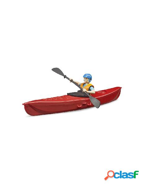 Kayak con personaggio