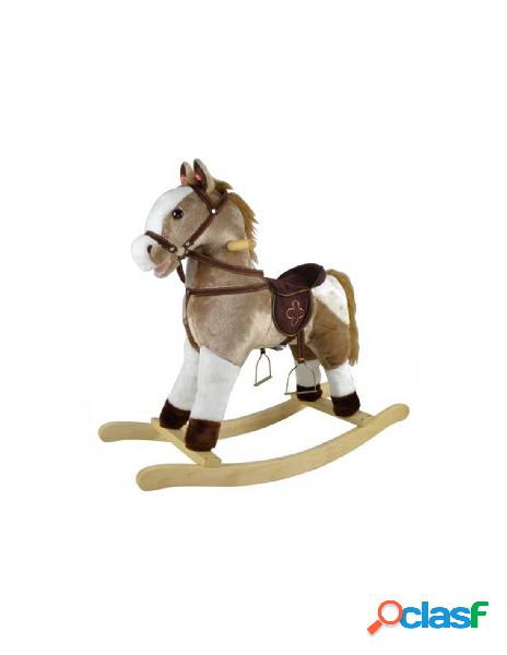 Kidz corner - cavallo a dondolo con verso 64 cm