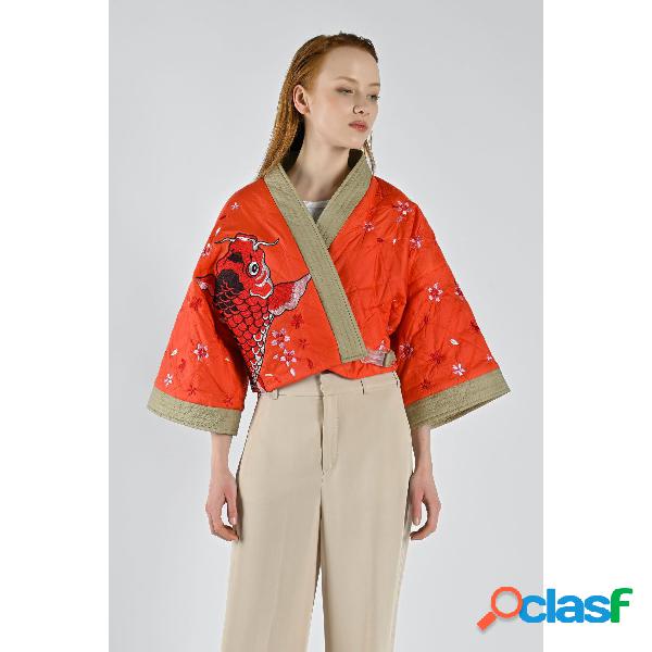 Kimono Zoe Manica Lunga