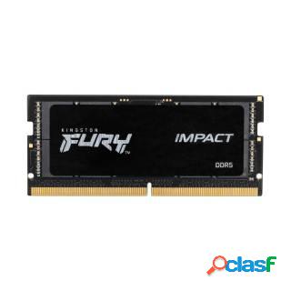Kingston Technology FURY Impact, 32 GB, 1 x 32 GB, DDR5,