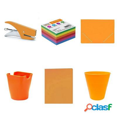 Kit Scrivania Scatto Small colore arancione