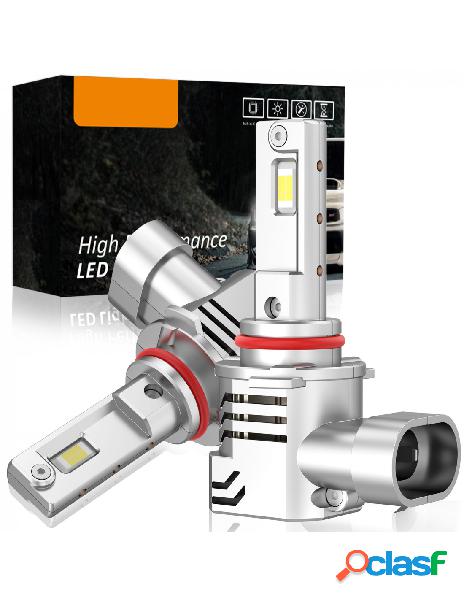 Kit full led compatto hb3 hb4 12v 45w 8000 lumen canbus all