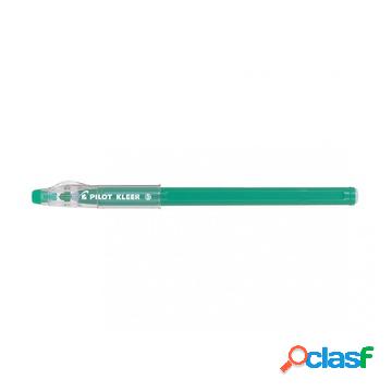 Kleer verde clip-on retractable ballpoint pen fine