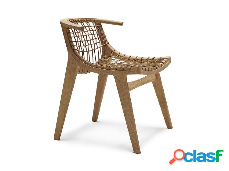 Knoll Klismos Sedia - Schienale Intrecciato