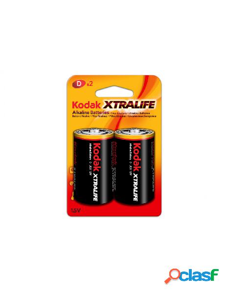 Kodak - pile alcaline xtralife da 2 torce