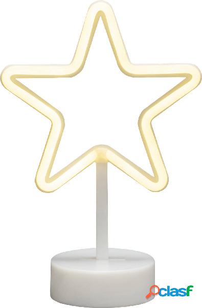 Konstsmide 3068-100 Sagoma a LED Stella Bianco caldo LED