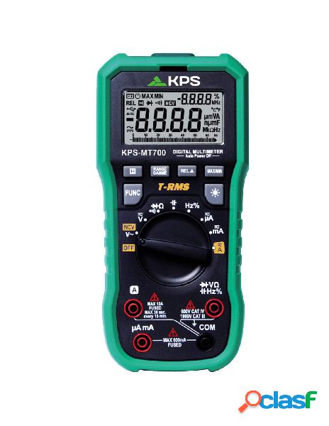 Kps - multimetro digitale trms con connessione usb 6000