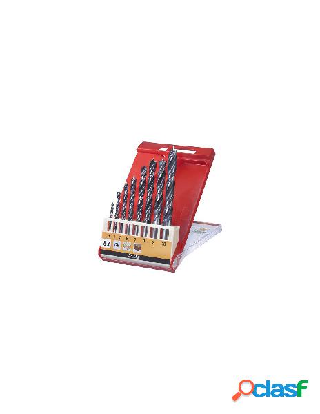 Kwb - set punte trapano kwb 514100 astuccio 8 pz