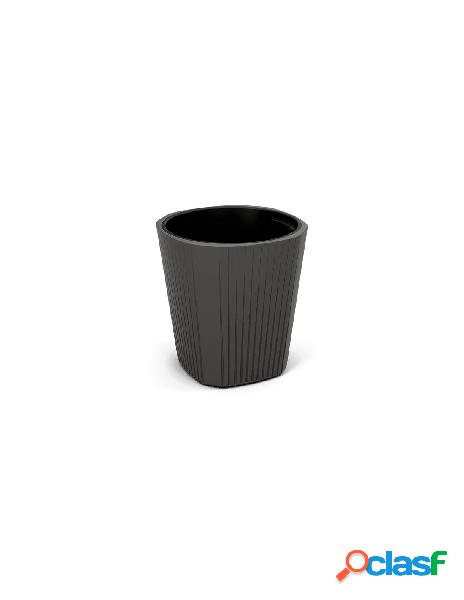 Lamela - vaso piante lamela 886 82 muza grigio scuro