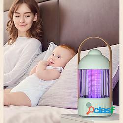 Lampada antizanzare 3 in 1 led insetto elettronico Lampada