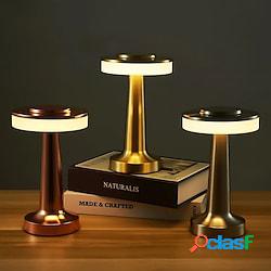 Lampada da tavolo con ricarica a LED retro touch Lampada da