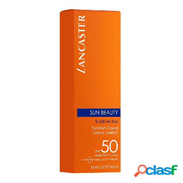 Lancaster sun beauty crema viso effetto comfort spf 50 50 ml