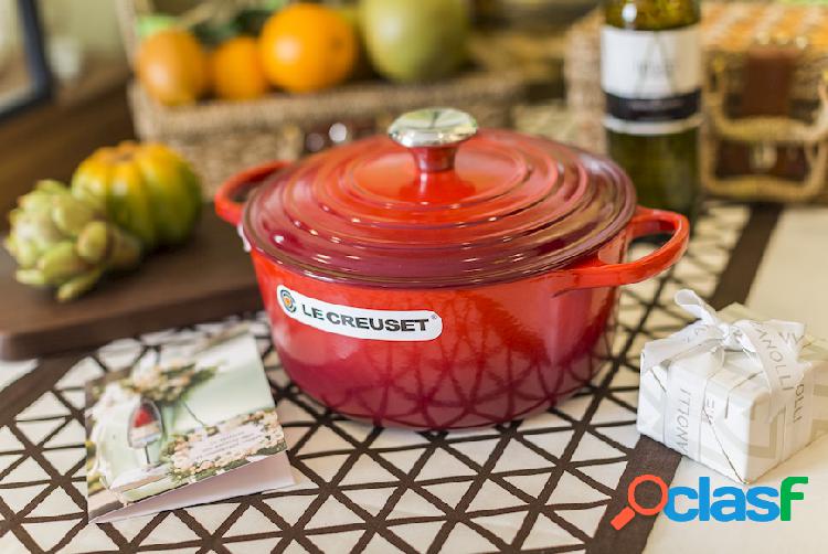 Le Creuset Cocotte rotonda Evolution ghisa ciliegia rosso