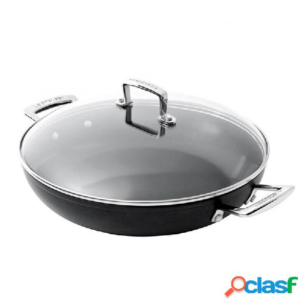 Le Creuset Les Forgées Tegame Basso Con Coperchio Cm 24