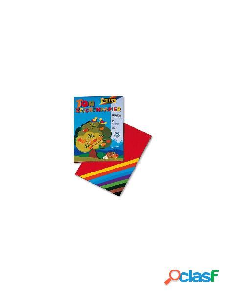 Lebez - cartoncino colorato lebez j 600 folia multicolor