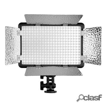 Led flash lf308bi bicolor 3300-5600k con alette