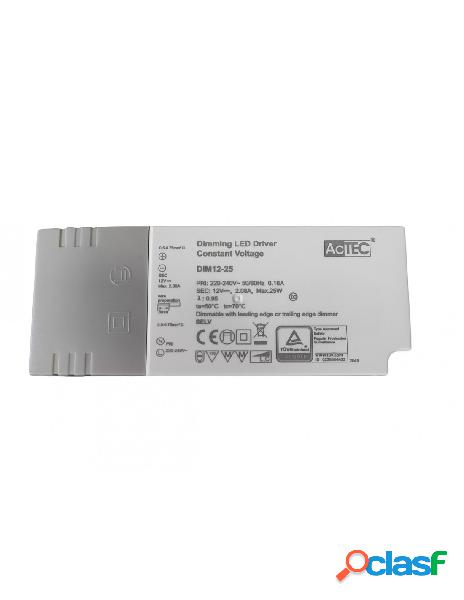 Ledlux - alimentatore dimmerabile con triac dimmer taglio di