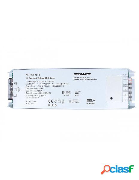 Ledlux - alimentatore dimmerabile cv 12v 150w 4 canali con