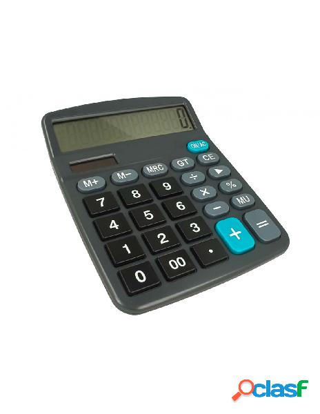 Ledlux - calcolatrice da tavolo per ufficio tastiere grande