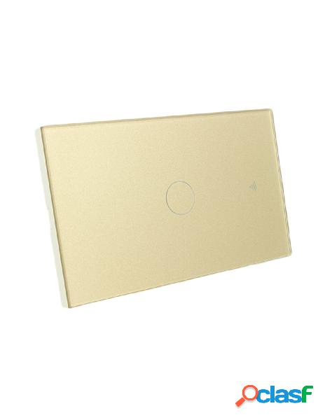 Ledlux - interruttore wifi da parete pannello touch 1 tasto