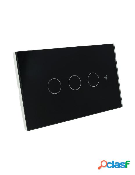 Ledlux - interruttore wifi da parete pannello touch 3 tasti