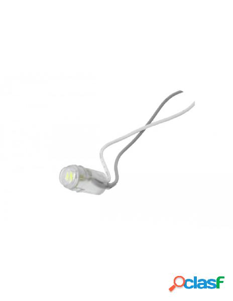 Ledlux - modulo bottone led da incasso 1 smd 5050 bianco