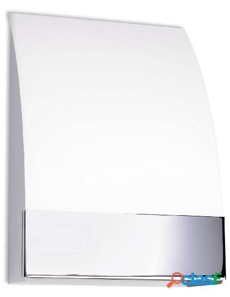 Leds c4 - leds c4 applique niza 2x e27 60w cromo 9x20x28 cm