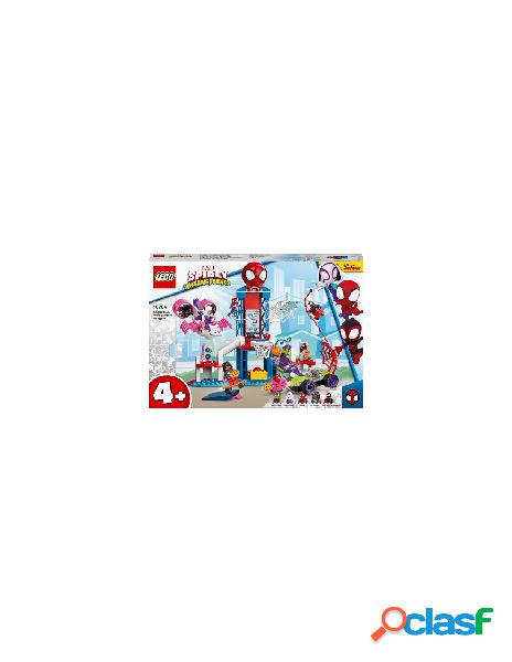 Lego - costruzioni lego 10784 spidey i webquarters di spider