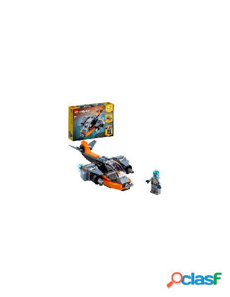 Lego - costruzioni lego 31111 creator cyber drone