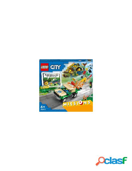 Lego - costruzioni lego 60353 city missions missioni di