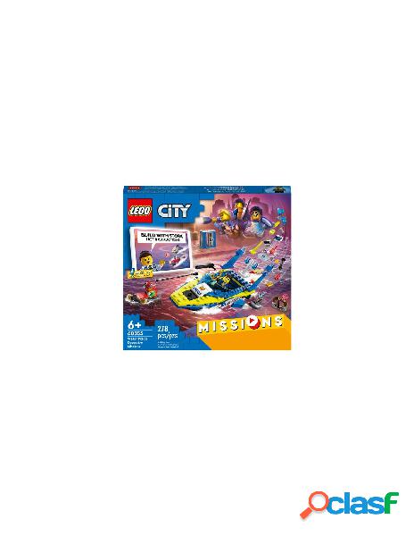 Lego - costruzioni lego 60355 city missions missioni