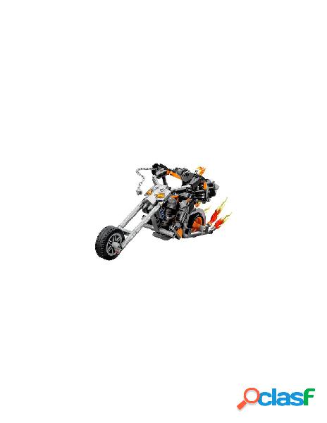 Lego - costruzioni lego 76245 marvel mech e moto di ghost