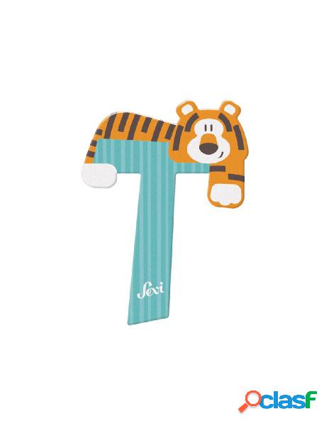 Lettera t tigre