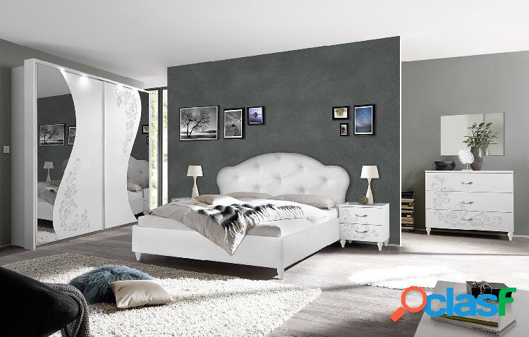 Lettery - Camera matrimoniale completa con letto armadio