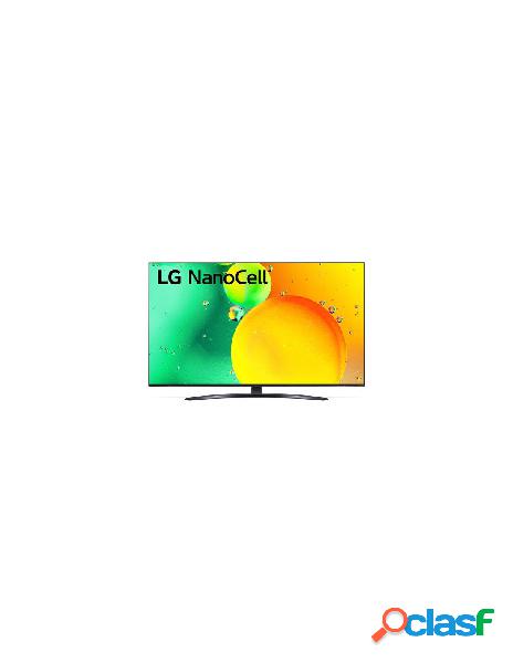 Lg - tv lg 43nano766qa api serie nano76 smart tv uhd ashed