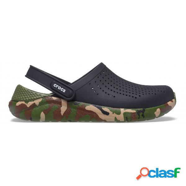 Literide™ printed camo clog w