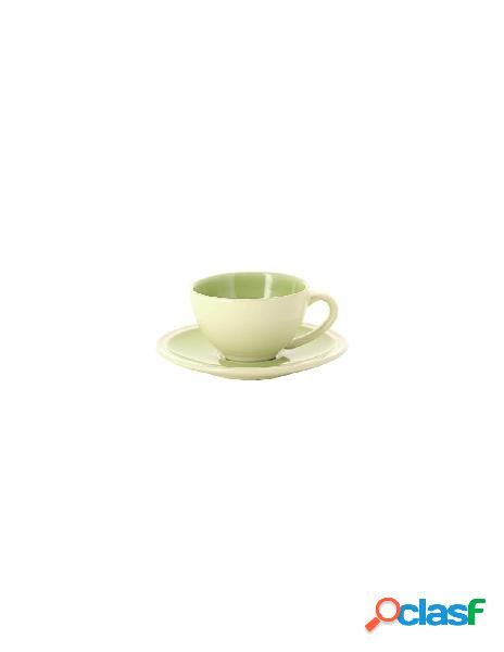 Livellara - livellara set 2 tazzine caffè verde