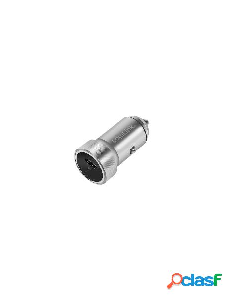 Logilink - caricabatteria da auto usb-c&trade pd da 20w