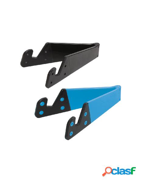 Logilink - coppia di supporti pieghevoli per smartphone e