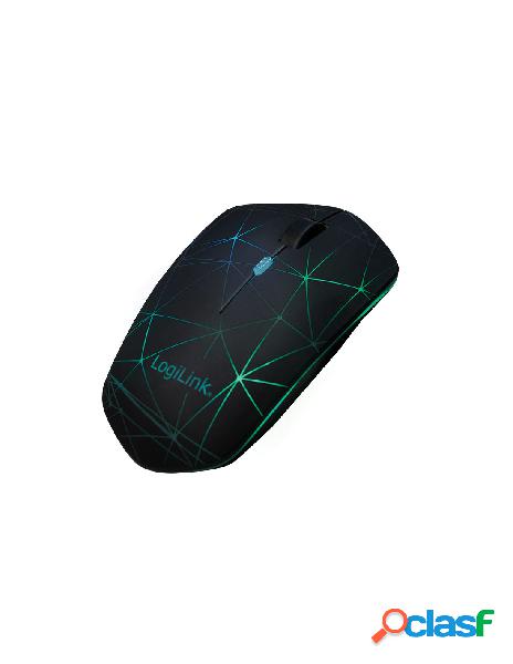Logilink - mouse bluetooth v.3.0 ricaricabile 1600dpi