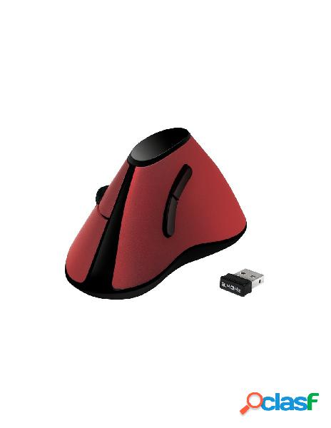 Logilink - mouse verticale ottico ergonomico wireless