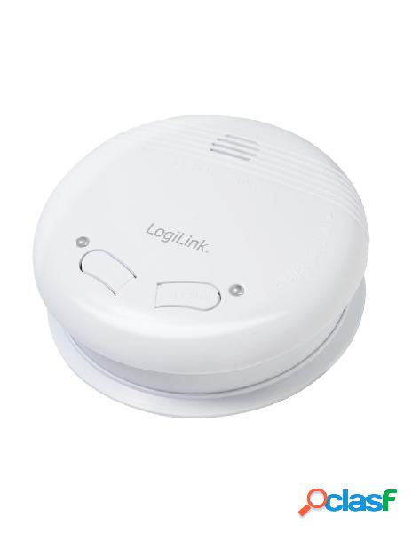 Logilink - sensore wireless rilevatore di fumo
