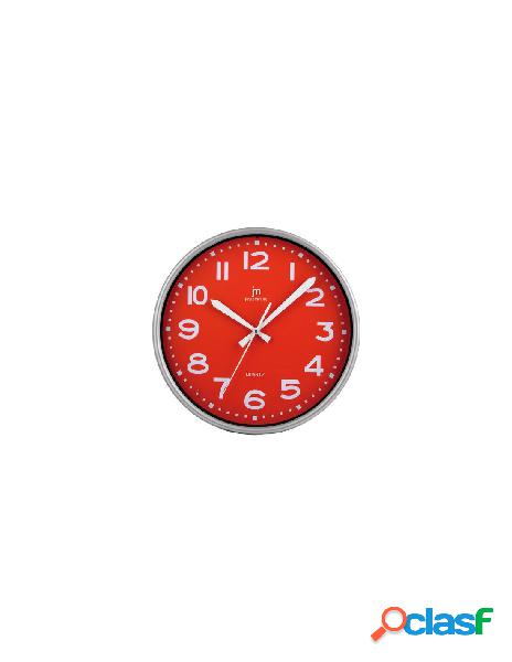 Lowell - orologio da parete lowell 00940r justaminute rosso