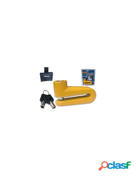 Lucchetto bici labor ty110 67 bloccadisco giallo