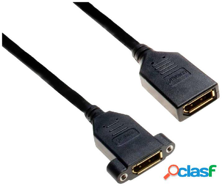 Lyndahl DisplayPort Cavo adattatore Spina DisplayPort 0.4 m