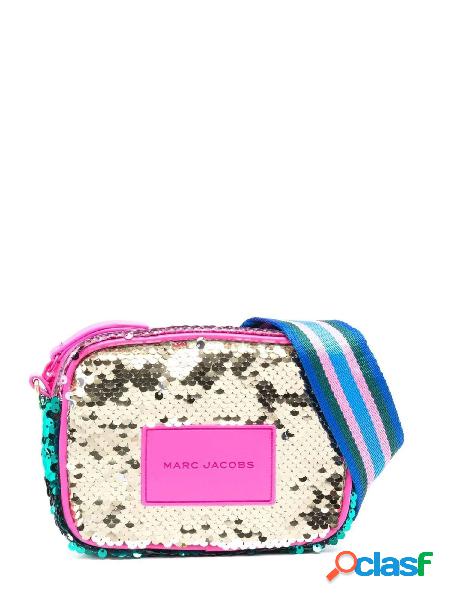 MARC JACOBS Borsa a tracolla con paillettes all over